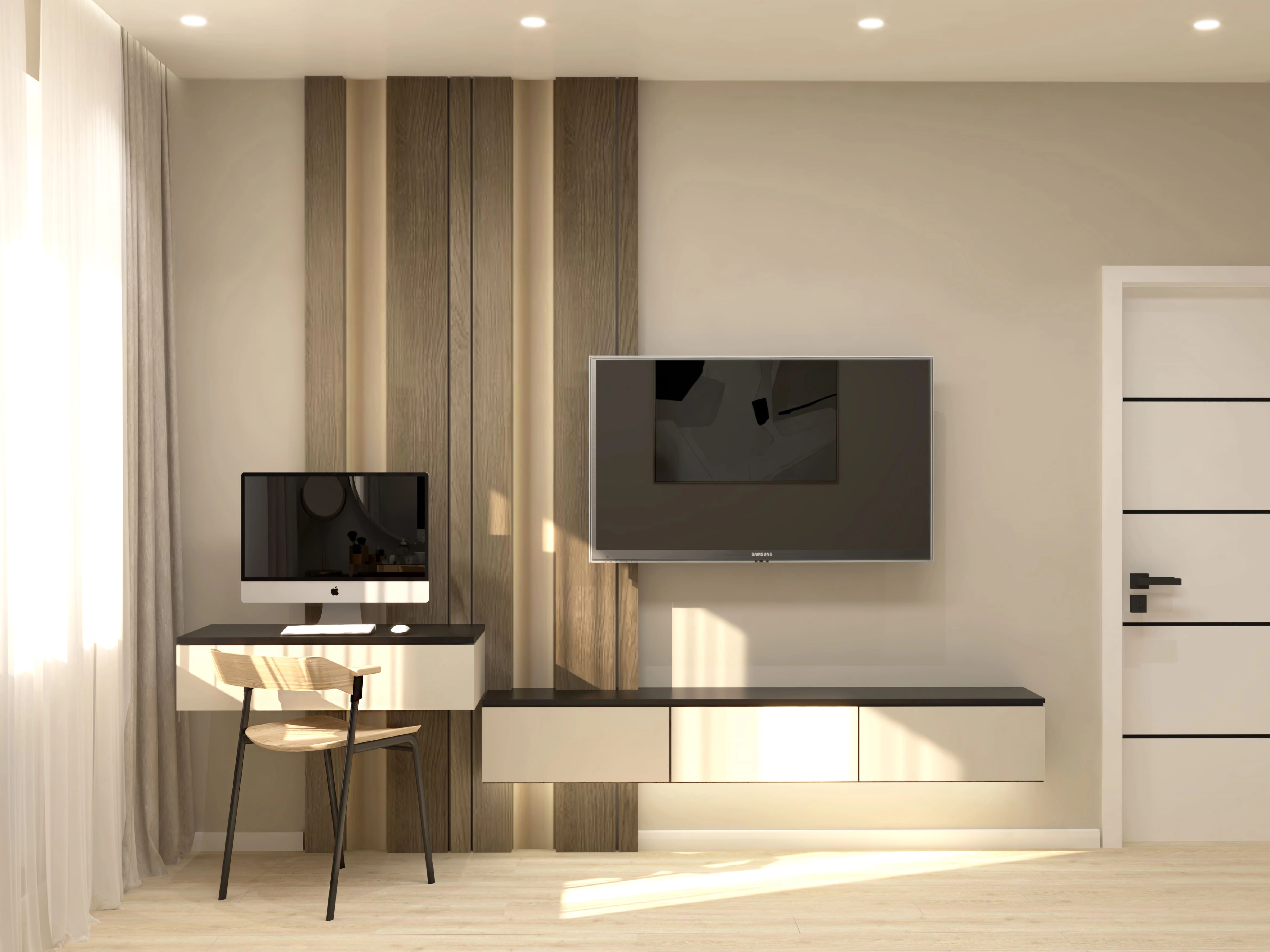 ЖК «Дубовый парк» 2-комнатная, 66.64 м²