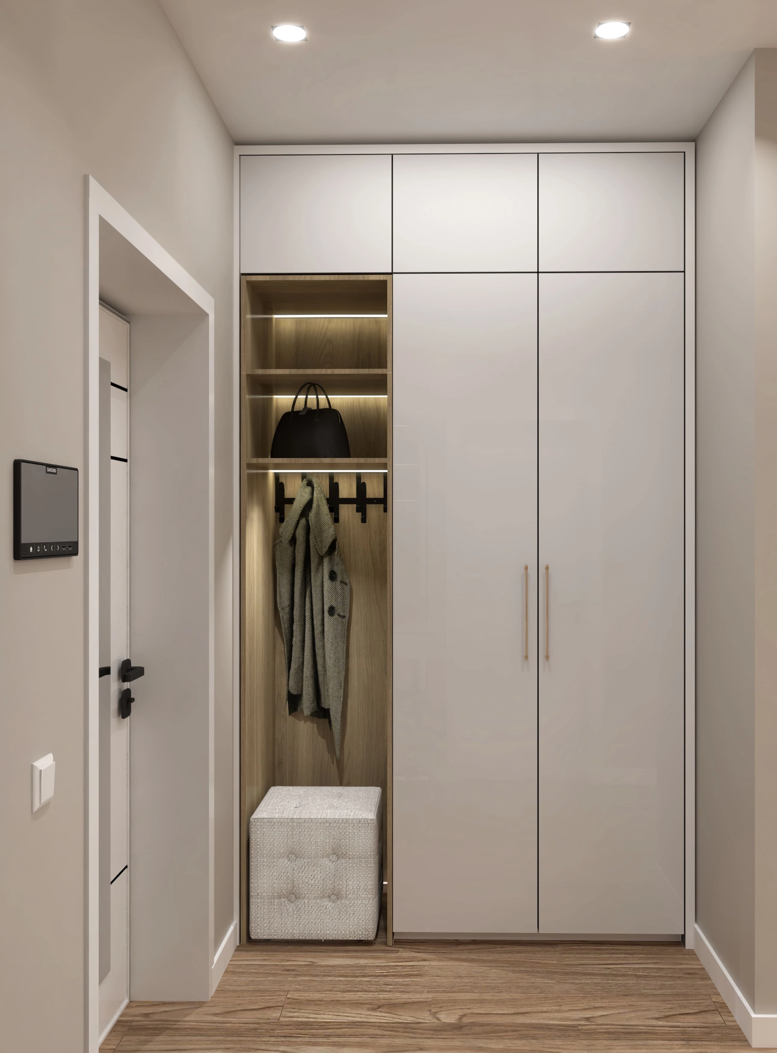 ЖК «Дубовый парк» 1-комнатная, 33.74 м²