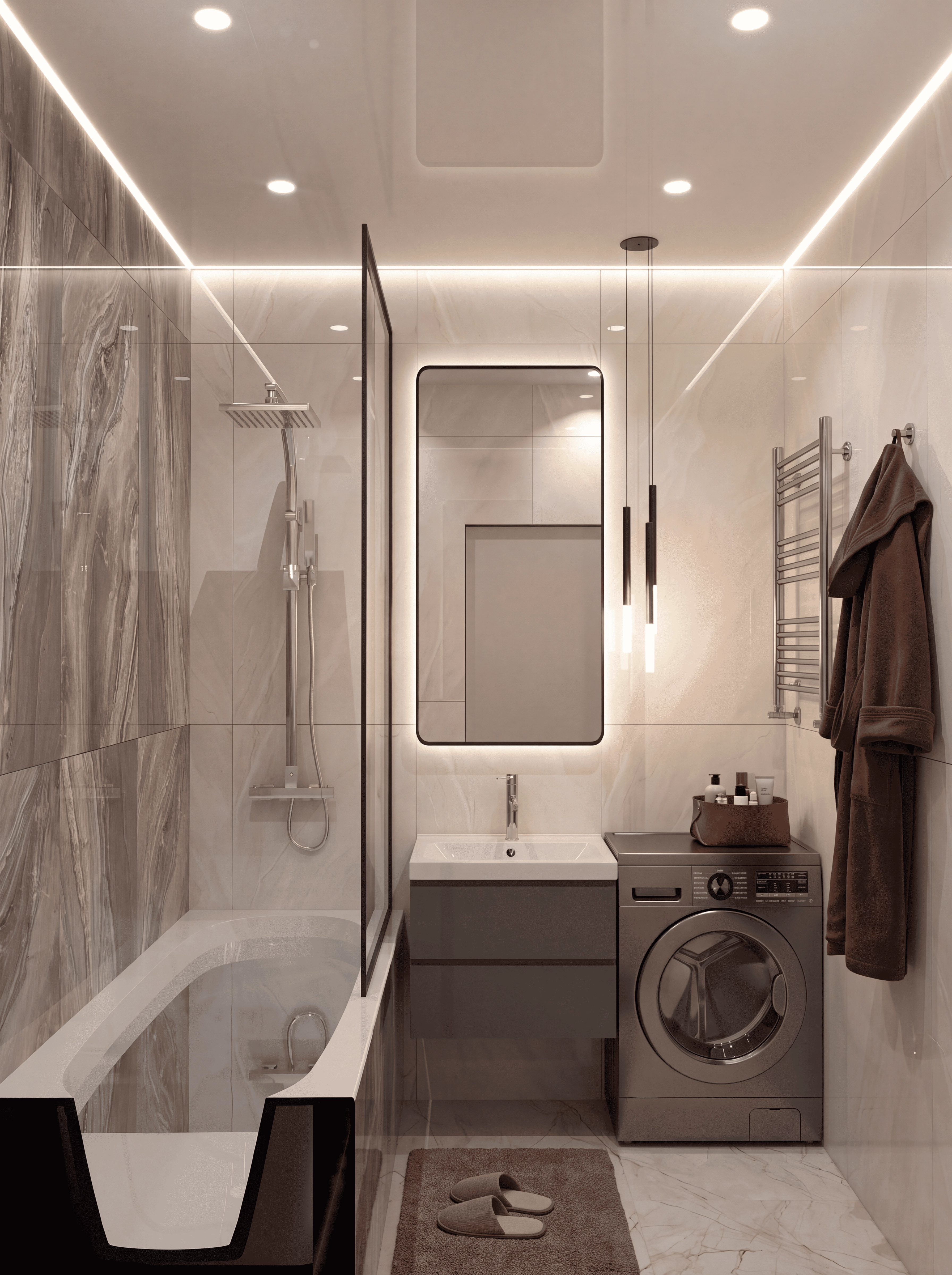 ЖК «Дубовый парк» 2-комнатная, 50.17 м²