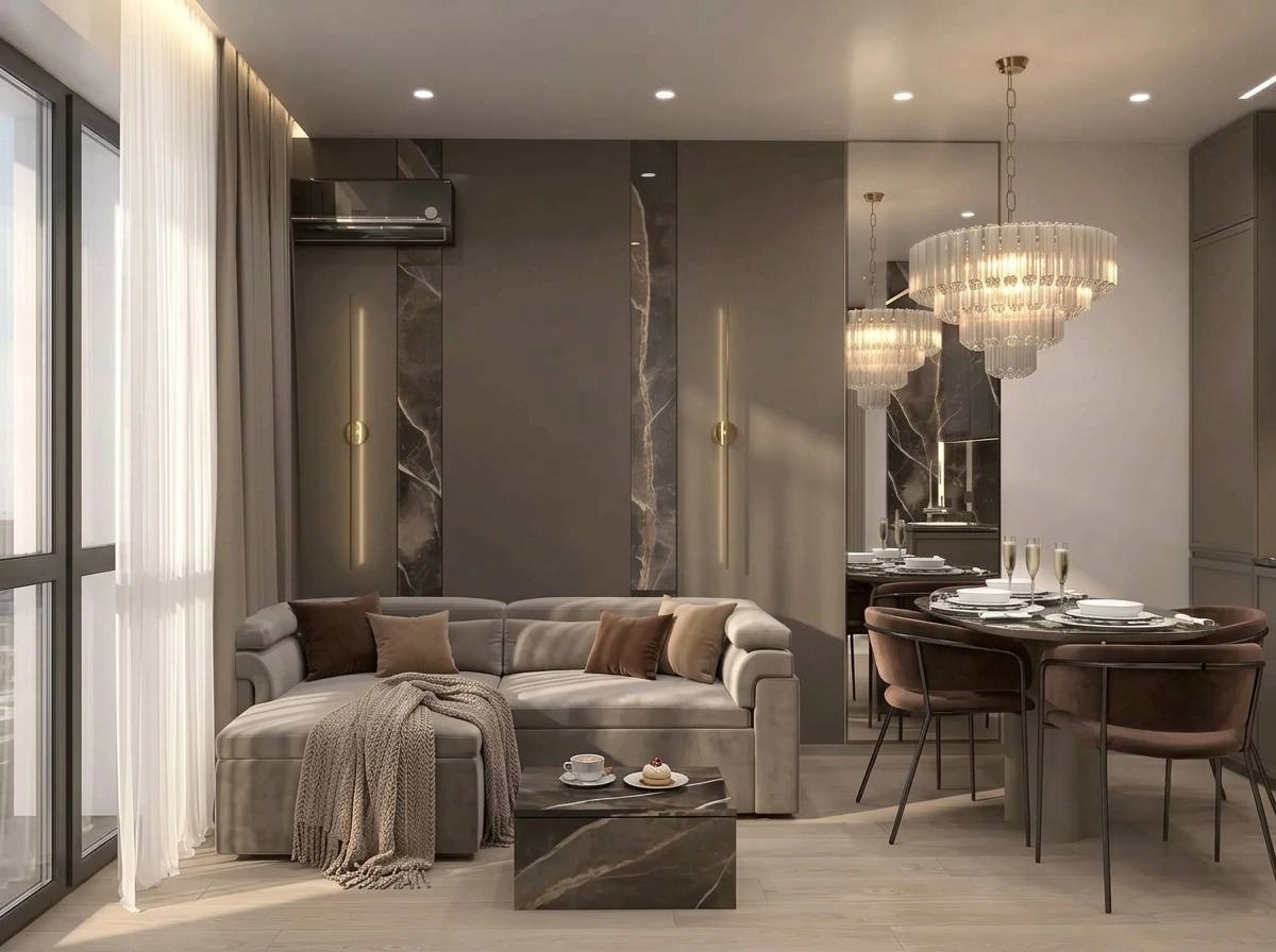 ЖК «Дубовый парк» 2-комнатная, 50.99 м²
