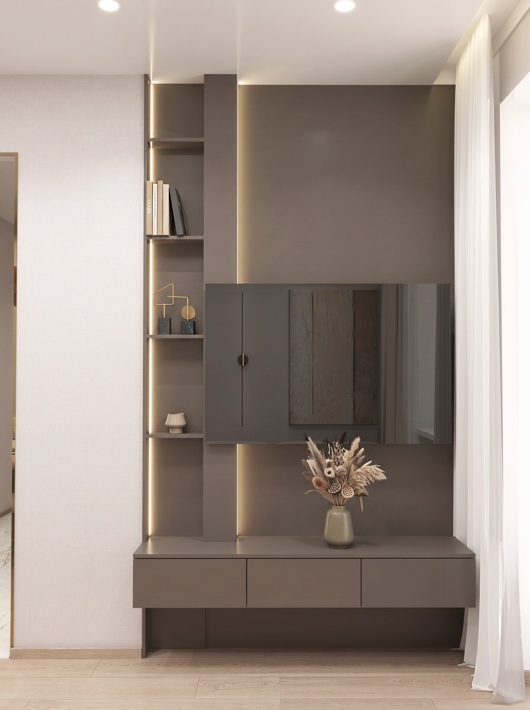 ЖК «Дубовый парк» 2-комнатная, 50.17 м²