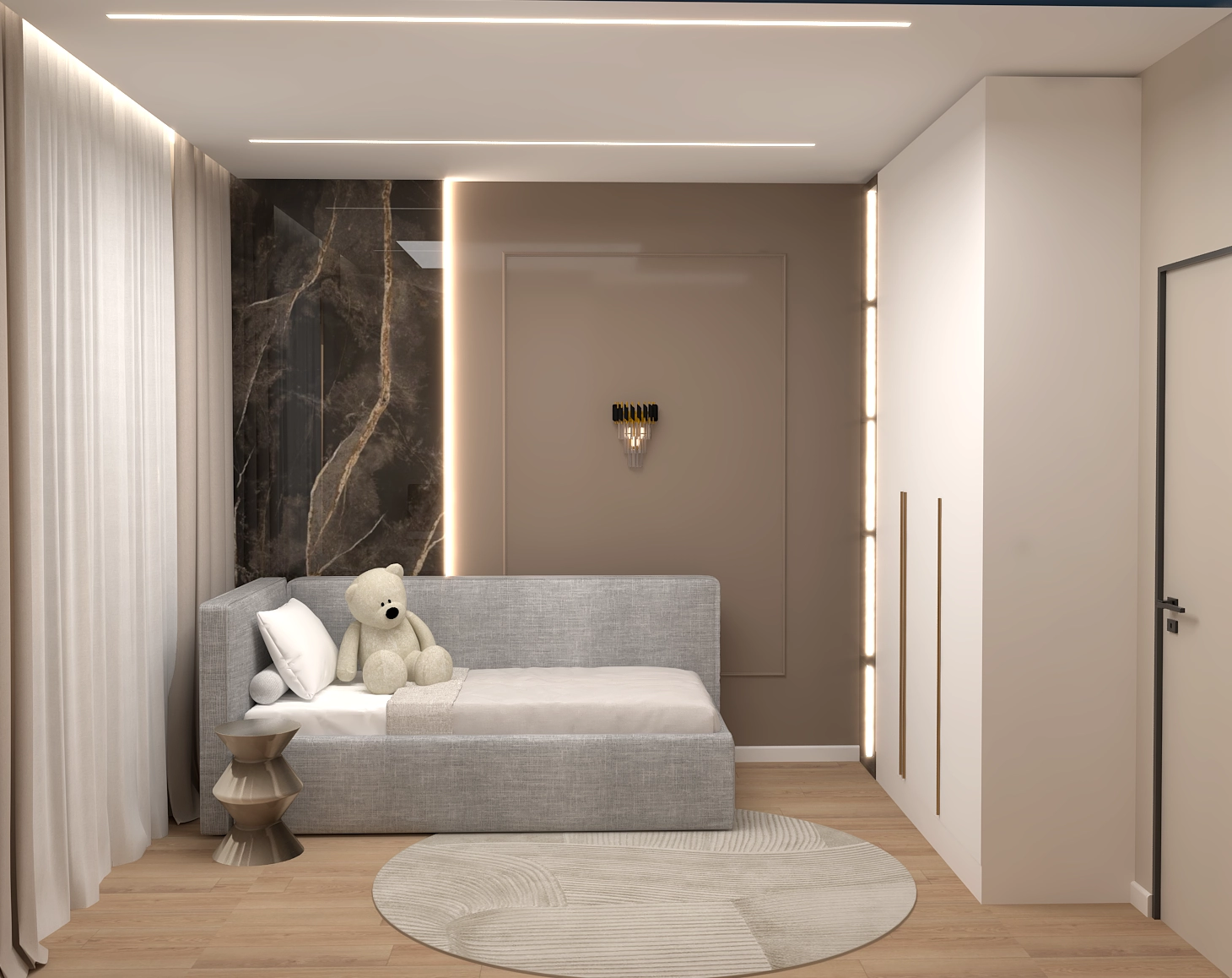 ЖК «Дубовый парк» 2-комнатная, 50.17 м²