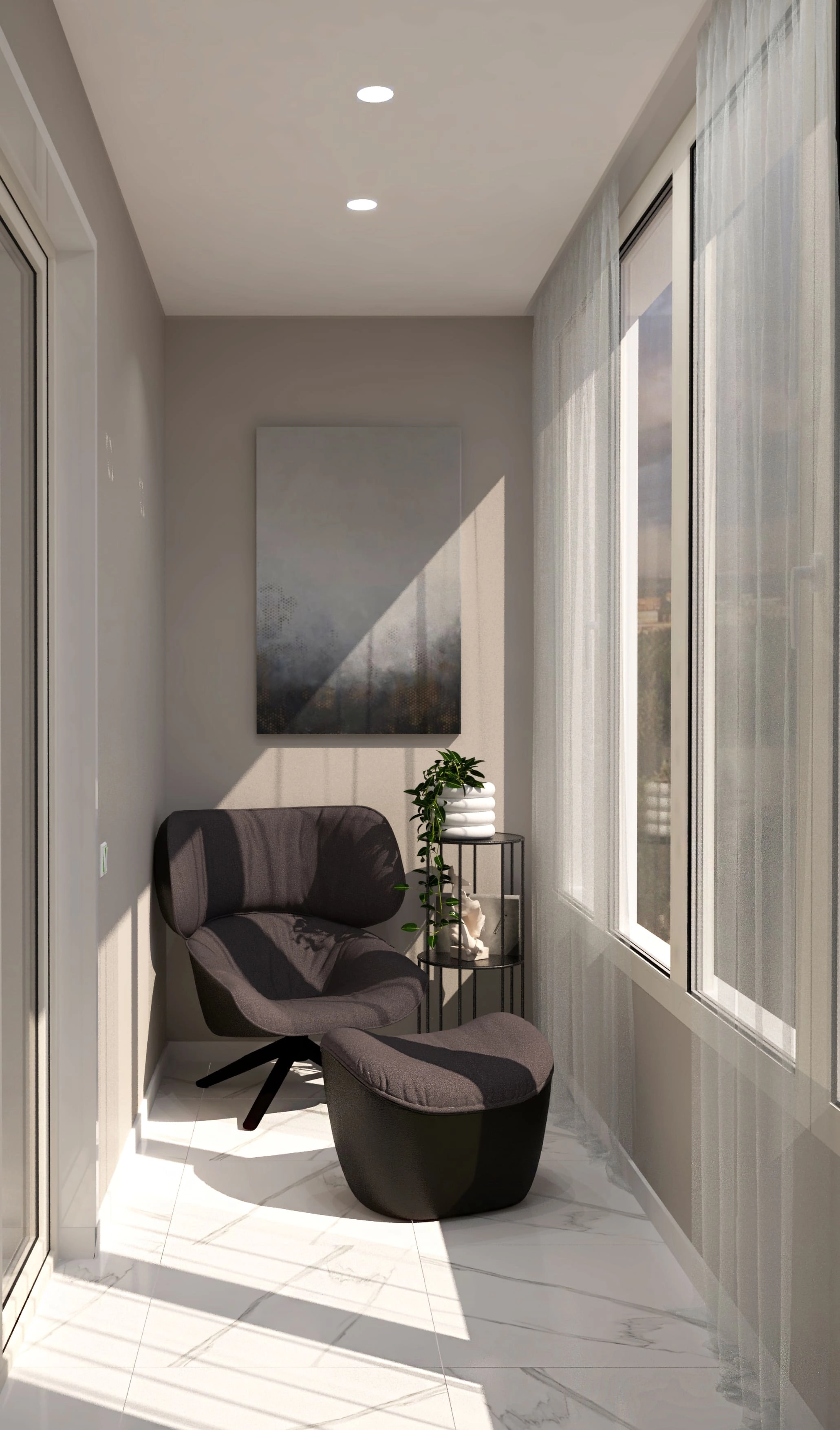 ЖК «Дубовый парк» 1-комнатная, 33.74 м²